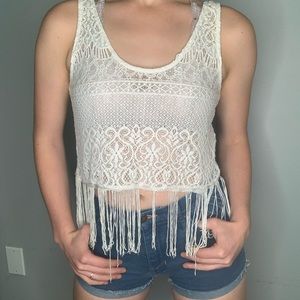 White Lace Top